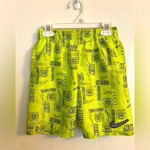 Nike boys swim trunks used
